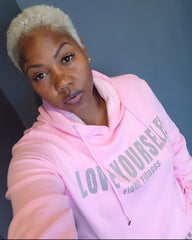 “Love Yourself” Sheepskin Lined Sweatsuit (Fur Inside)