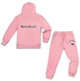 Sheepskin Lined PInk Sweatsuits