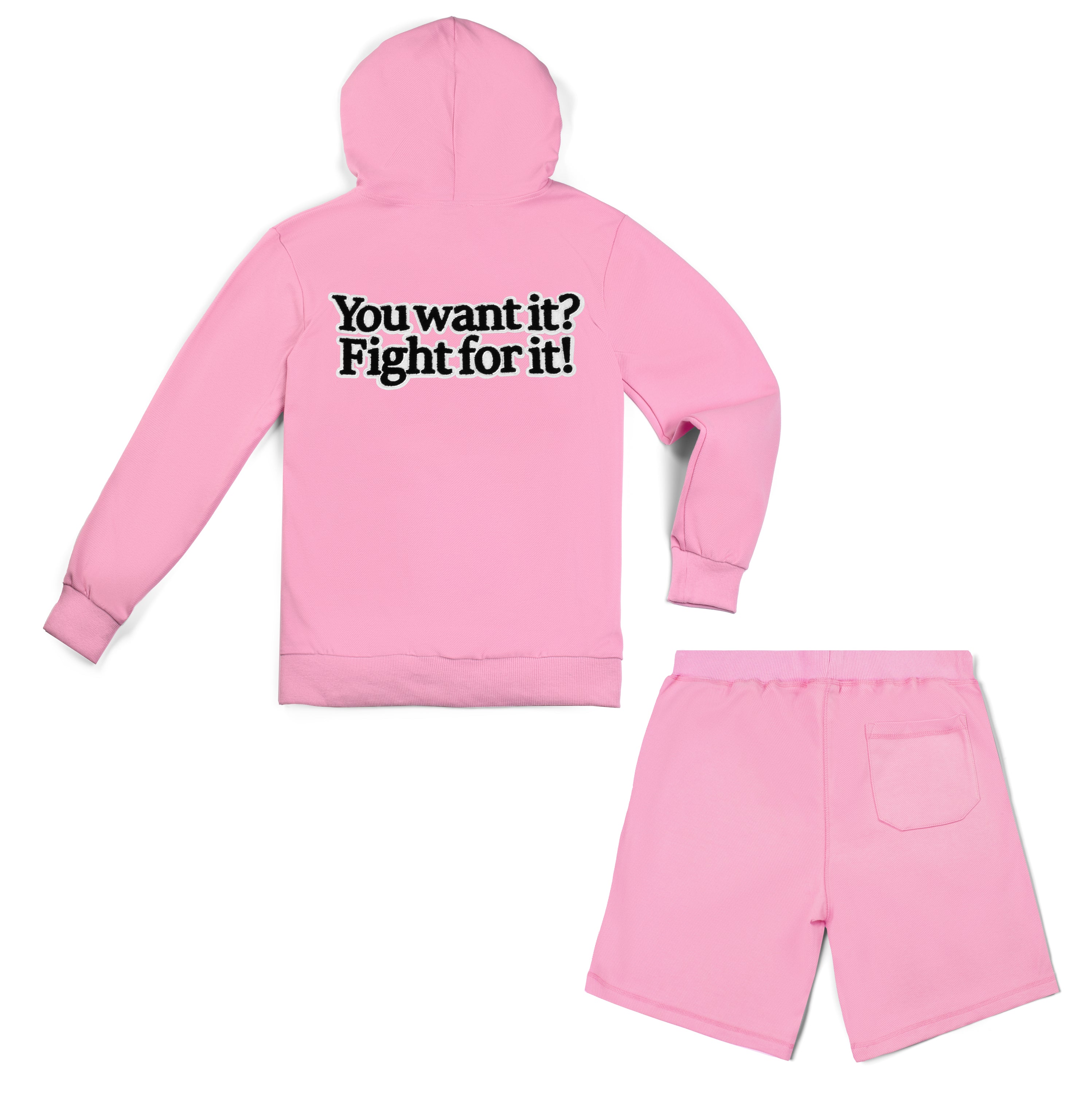 Fight For It Short Set Blue