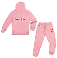 Sheepskin Lined PInk Sweatsuits