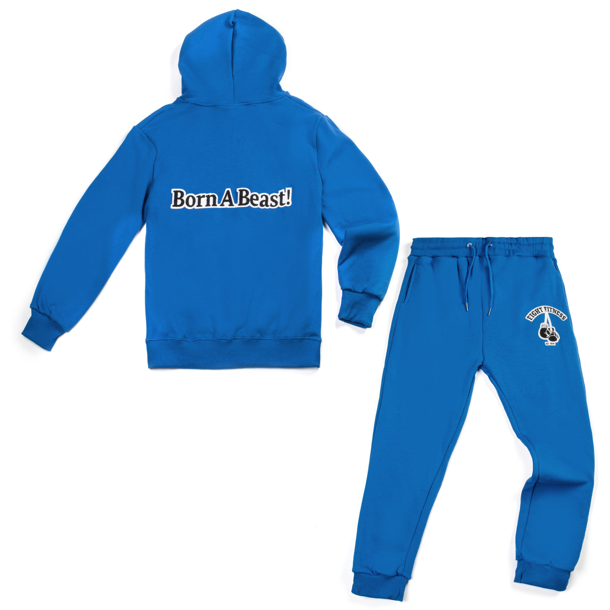 Sheepskin Lined Royal Sweatsuit