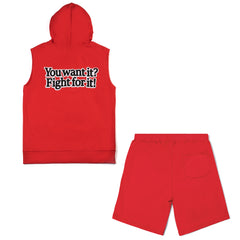 Fight For It Sleeveless Short Set