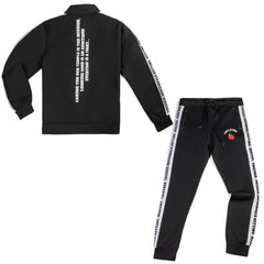 Black Fight Fresh Full Zip Tracksuit